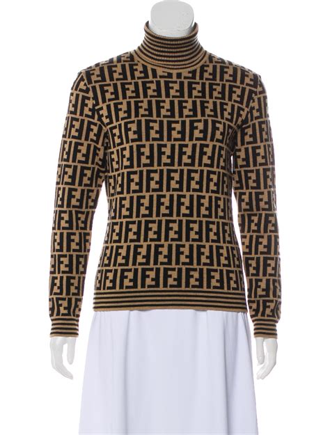 amazon faux fendi sweater womens|Fendi turtleneck sweater women's.